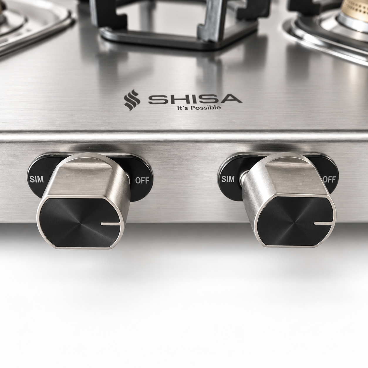Stainless steel knobs